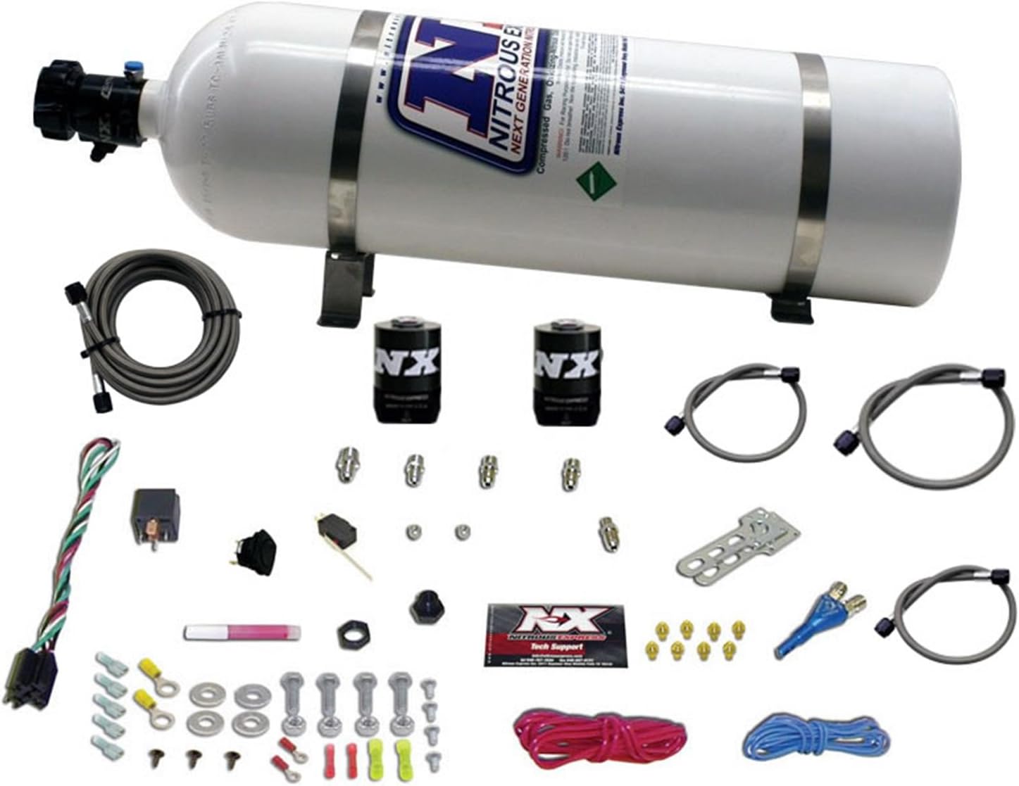 Nitrous Express Ford EFI Race Single Nozzle Nitrous Kit