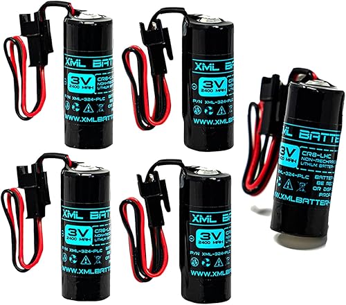 (5 unidades) 3v 2400mAh 17430 37858 Litio Flush 2 FDK CR8.LHC Toto THP3053 CR8-LHC