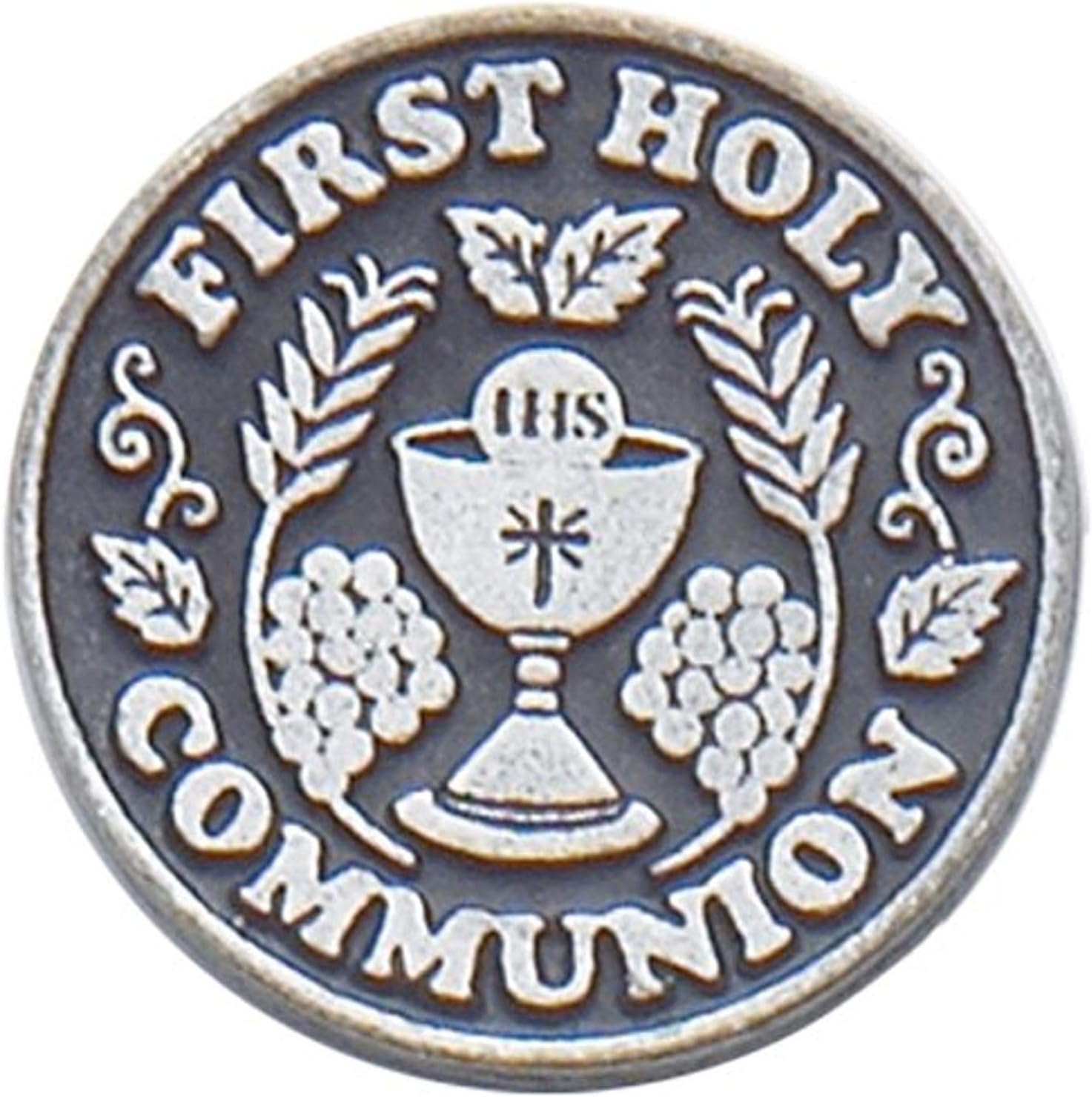 Cathedral Art Pewter (Abbey & CA Gift) First Holy Communion Pocket Token, 1-Inch (PT126)