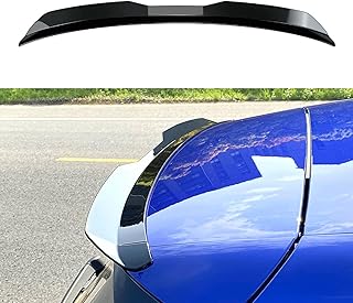 CQNYFDC Rear Spoiler for Kia Ceed/XCeed/Proceed GT CD/JD/Ed 2007-2024 2025, Spoiler Lip Boot Spoiler Lip Roof Spoiler Decoration Accessories, Bright Black