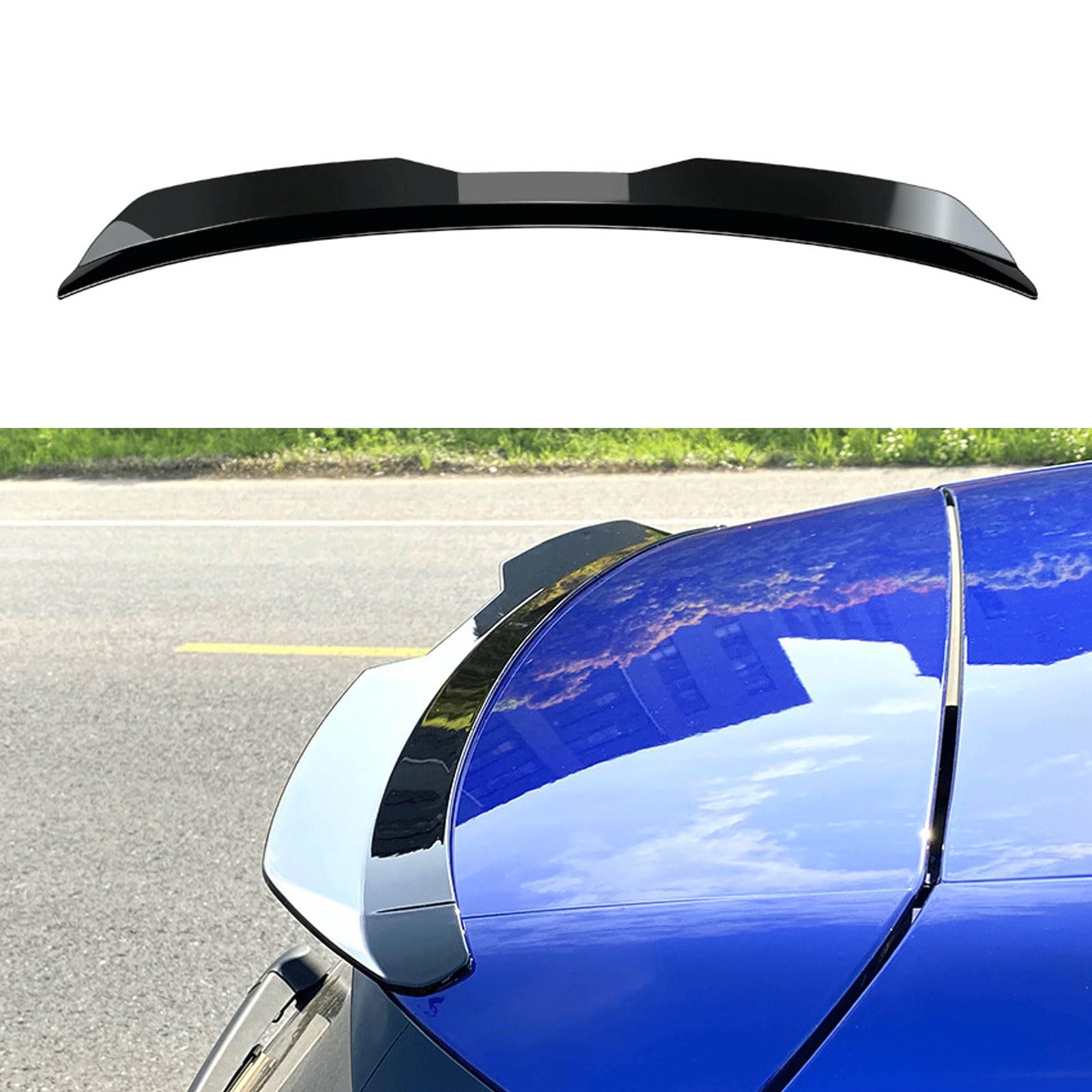 Spoiler Posteriore Per Nissan Qashqai J12 J11 J10 J11 J12 +2 2006-2023 2024 2025, Accessori Auto Bagagliaio Alettone Posteriore, Plastica, Nero Lucido