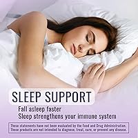 Vista 6 de Gotas Líquidas de Glicinato de Magnesio 500mg, con Vitamina B6, Ashwagandha, L-Teanina, Manzanilla, Suplemento de Glicinato de Magnesio de Alta