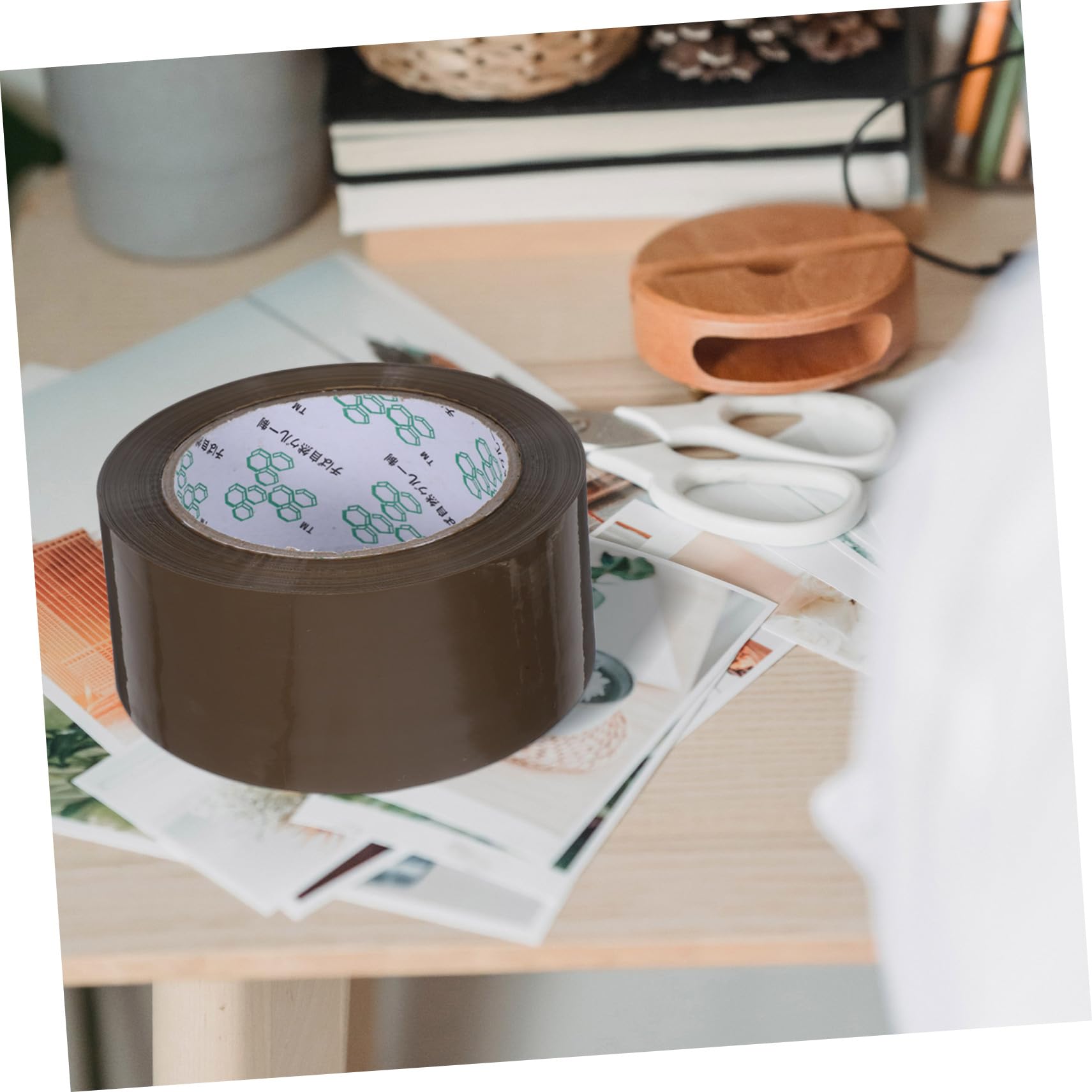 5rotoli Nastro Adesivo per Imballaggio Sigillante per Scatole Spedizione Resistente per Imballaggio e Traslochi
