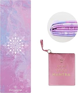 Travel PRO 1.5mm - Foldable Fitness & Exercise Mat with Bag | Lightweight, Compact & Eco-Friendly | Non-Slip & Washable | For All Types of Yoga | 72" L x 24" W