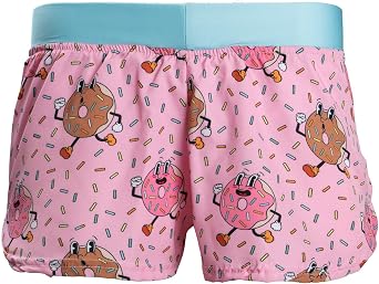 Gone For a Run Womens Running Shorts - Lightweight Workout Shorts - 2" Inseam with Pocket - Multiple Designs