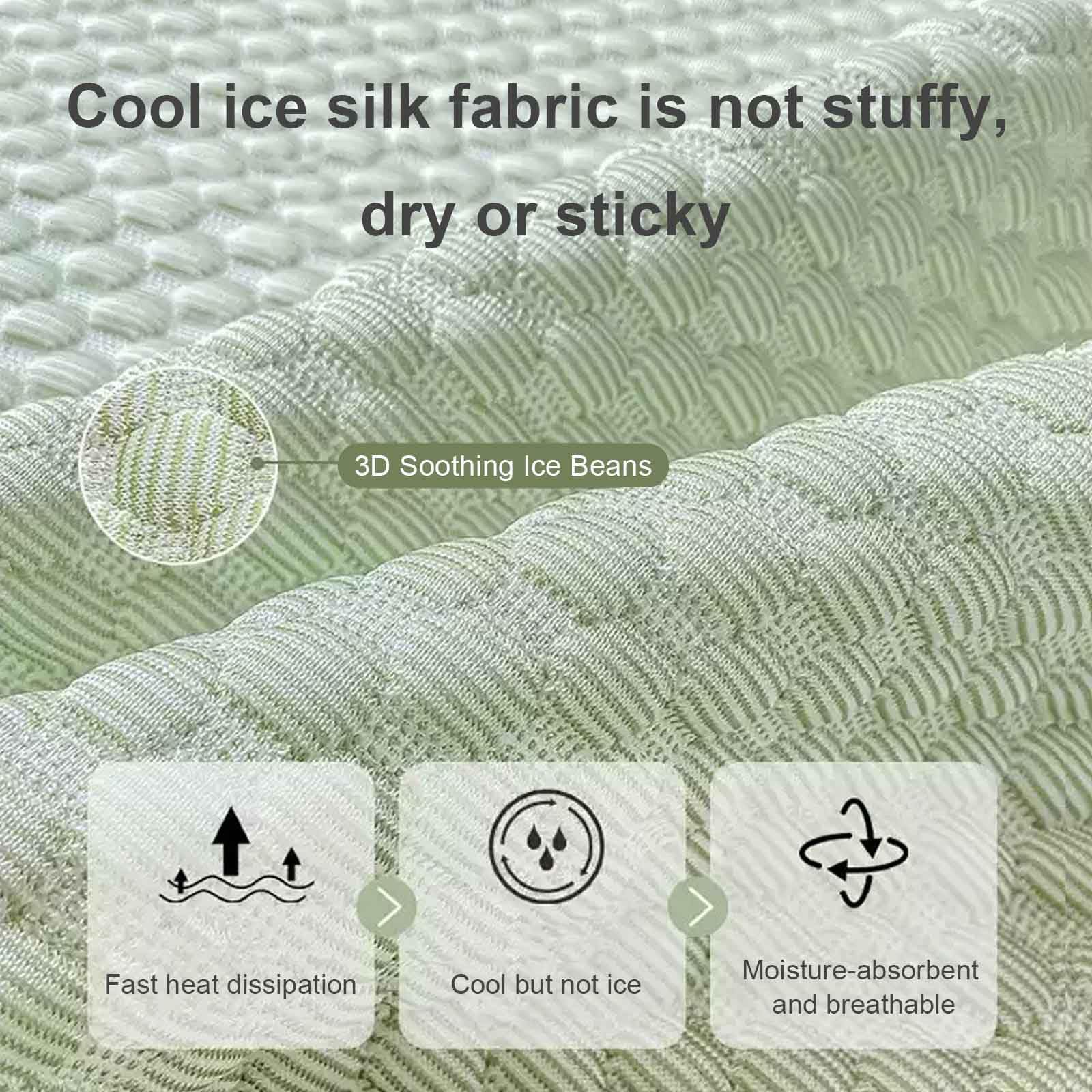 Mata dla kota Ice Silk Chill Pads do budy(Grey,XXL)