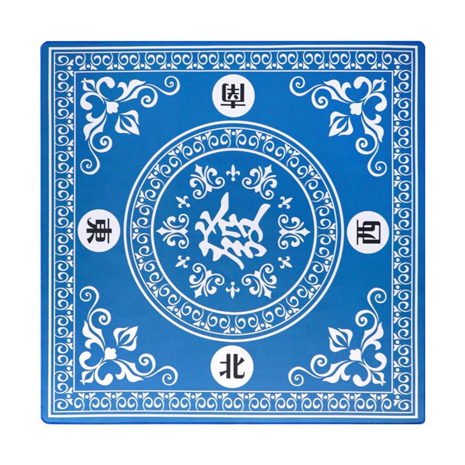 Mata stołowa Mahjong – 80 x 80 cm, kwadratowa mata na stół do gier