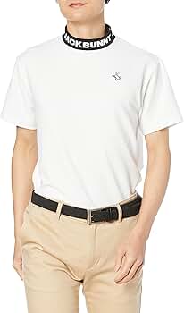 Amazon | [ジャックバニー] メンズ 半袖 モックネックシャツ PE