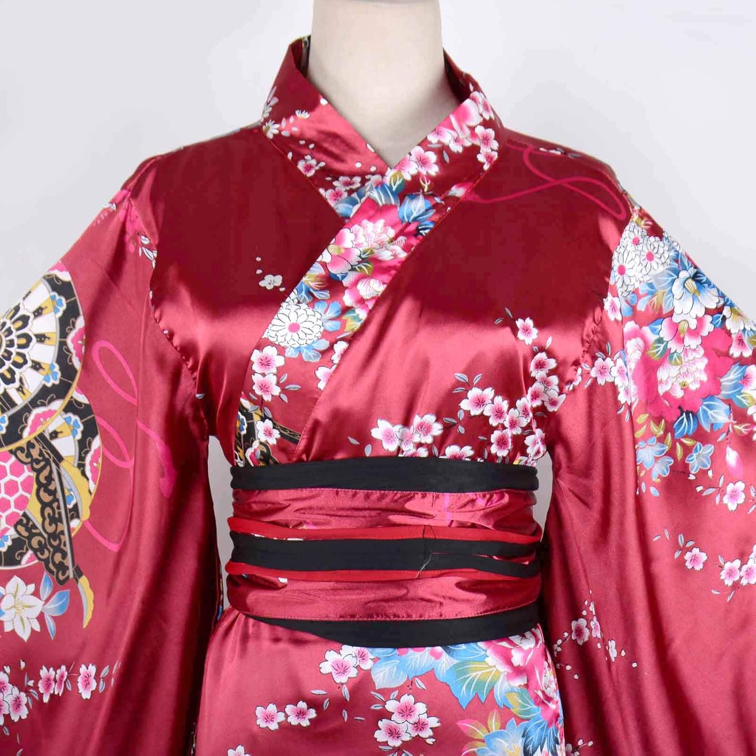 Japanese Geisha Kimono Dress with Sakura Pattern Zambia Ubuy
