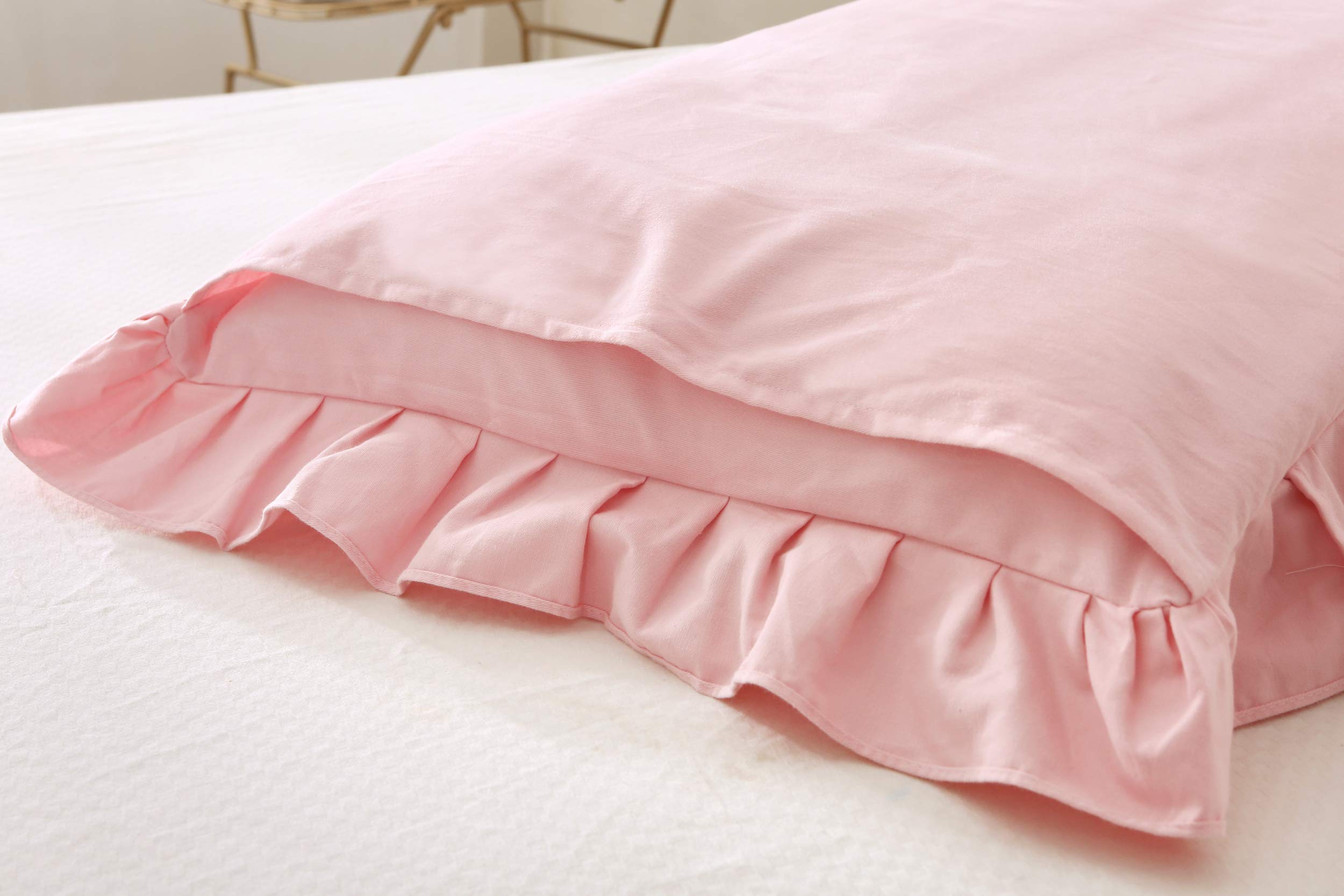 Federa Cuscino Quadrata Con Unicorno Rosa - 45,7 Cm, In Tessuto Felpato