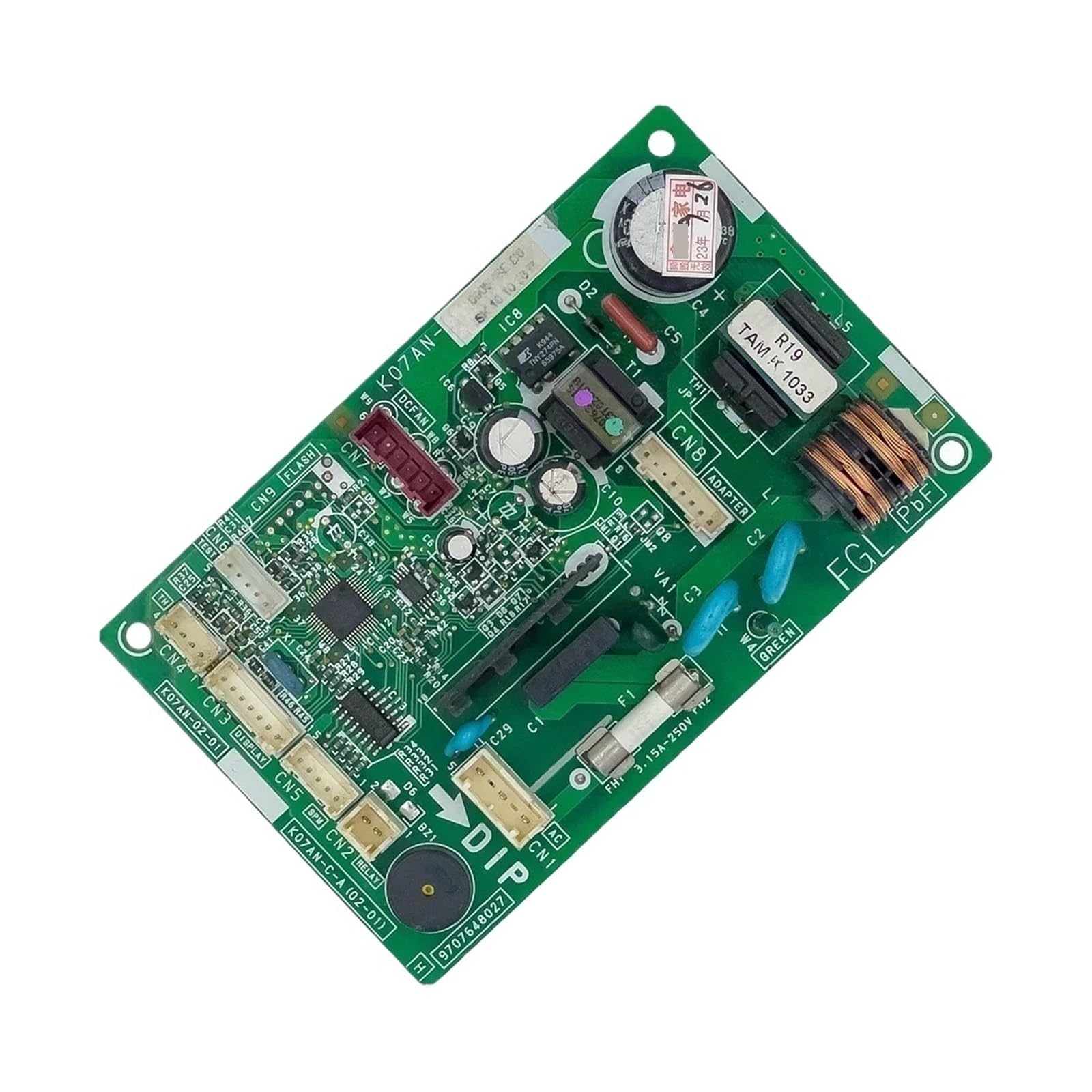 Tablero De Control De Aire Acondicionado, Compatible Con Fujitsu, Circuito PCB 9707648027 K07AN-02-01 K07AN-CA(02-01) Piezas Electrónicas