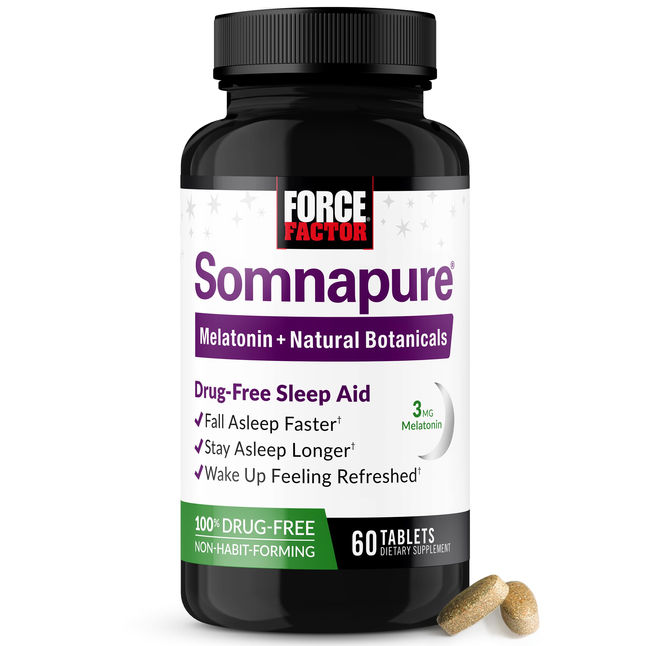 Peak Life Somnapure Natural Sleep Aid 60 Count
