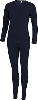 Conjunto de ropa interior térmica para mujer, ropa interior de esquí