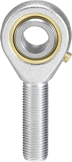 uxcell POSB8 Rod End Bearing 1/2-inch Bore Pre-Lubricated Bearing 1/2-20 Male Thread Right Hand
