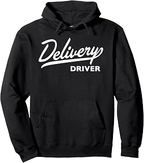 Delivery Driver Courier Food Package Delivery Pullover Hoodie