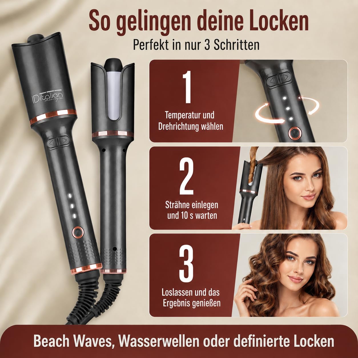 MyTulip Automatischer Lockenstab