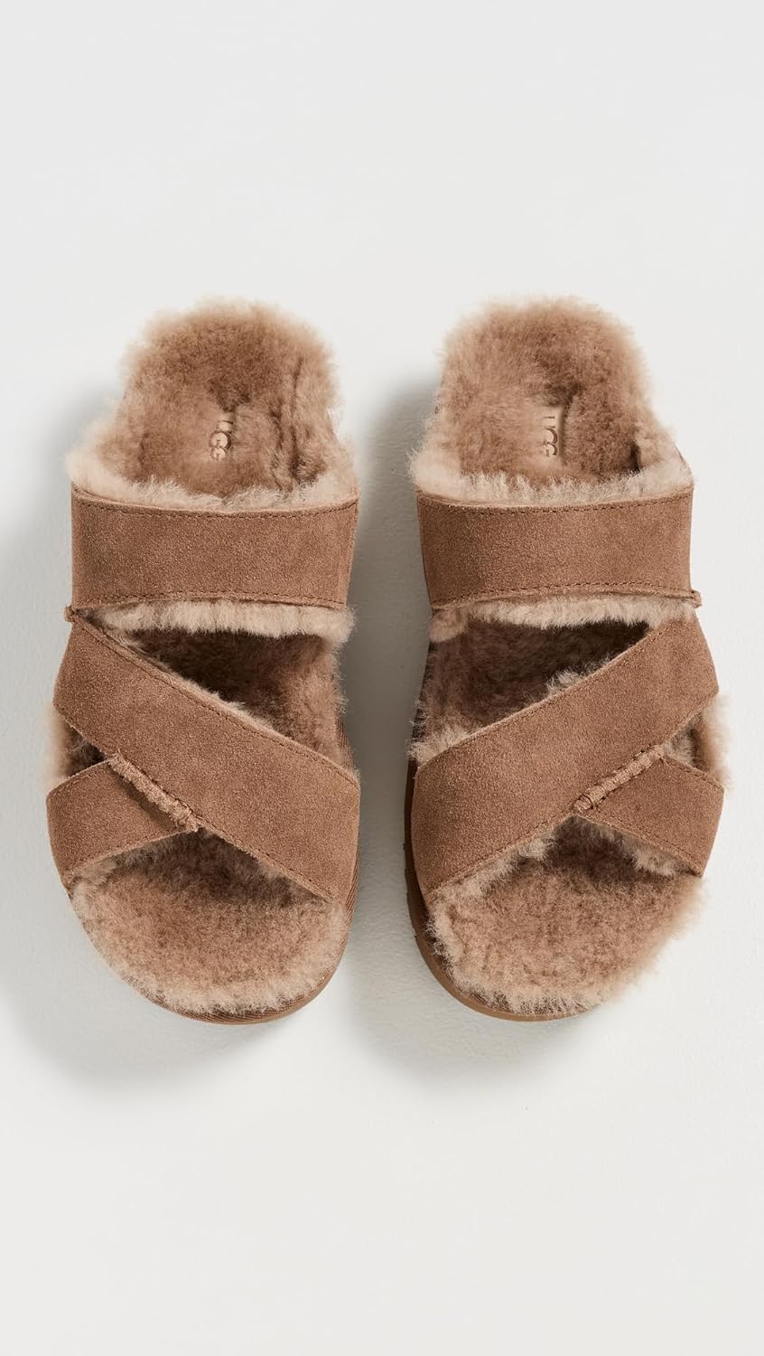 UGG Women's Greenport Cross Strap Slide