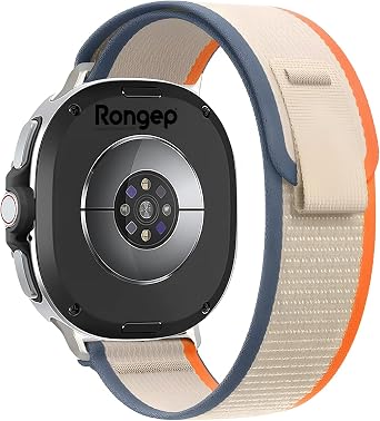 Compatible with Rongep Samsung [2025] Travel Loop Lanyard Comfortable Fabric for Galaxy Watch 8 44mm/40mm/Classic 46mm Watch8 Classic Lanyard Sweat-Free Comfortable Design Galaxy Watch 8 Lanyard