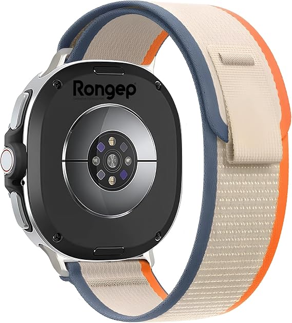 Compatible with Rongep Samsung [2025] Travel Loop Lanyard Comfortable Fabric for Galaxy Watch 8 44mm/40mm/Classic 46mm Watch8 Classic Lanyard Sweat-Free Comfortable Design Galaxy Watch 8 Lanyard