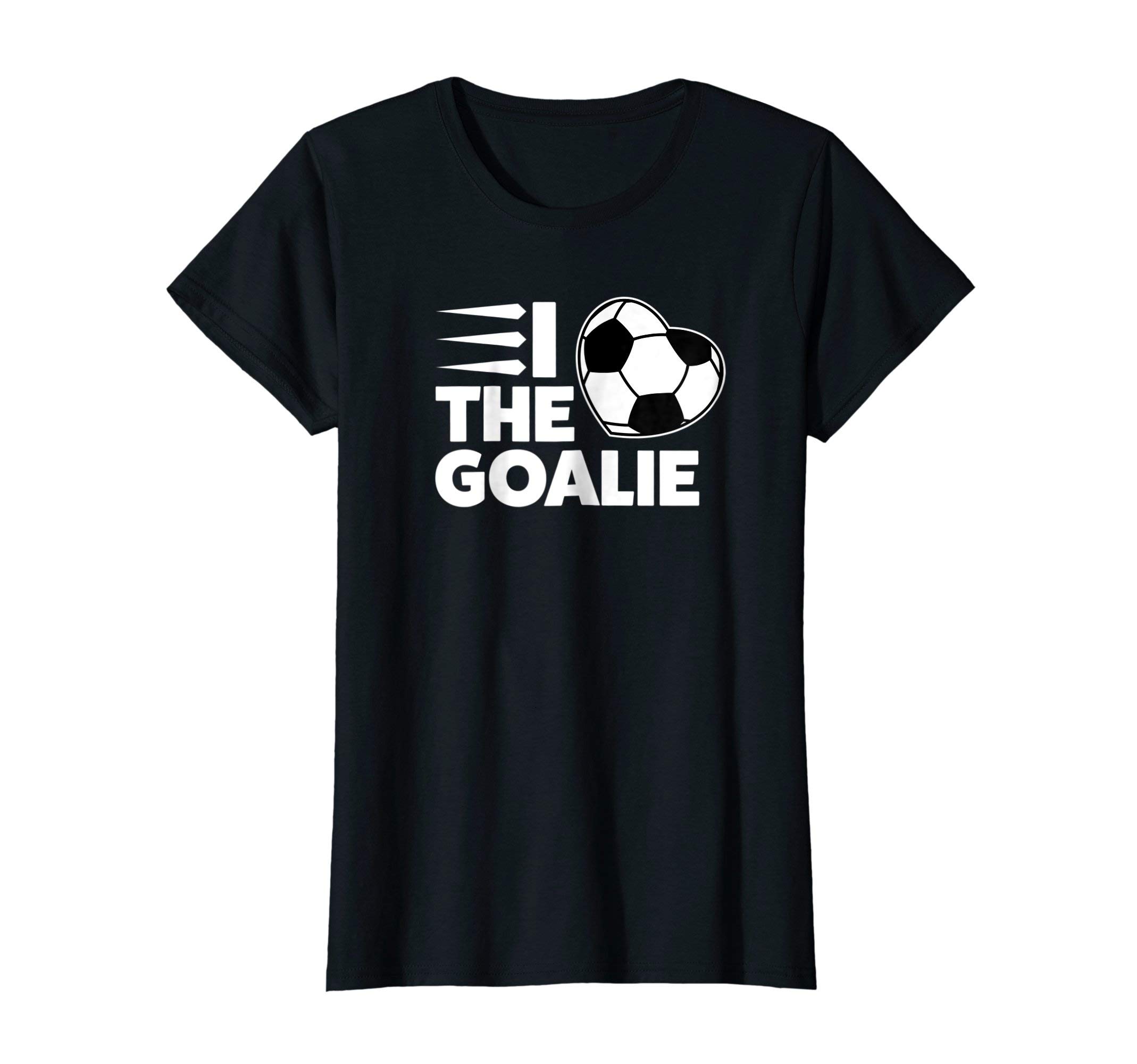 I Love The Goalie Keeper Soccer Mom T Shirt T-ShirtOEKO-TEX STANDARD 100