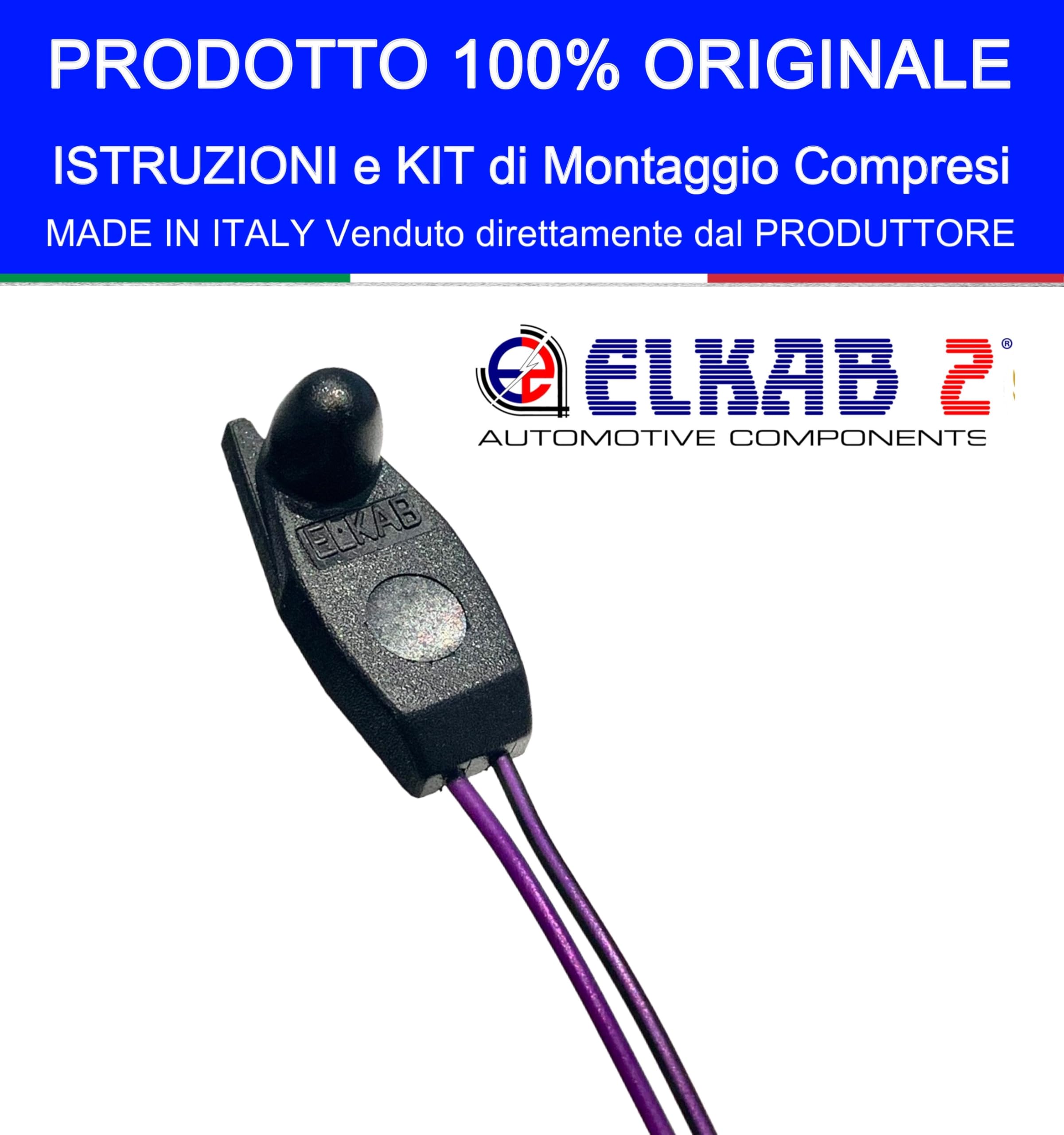 Sensore Sonda Temperatura Esterna Specchio Adatta per Fiat Fiorino, Peugeot Bipper, Citroen Nemo