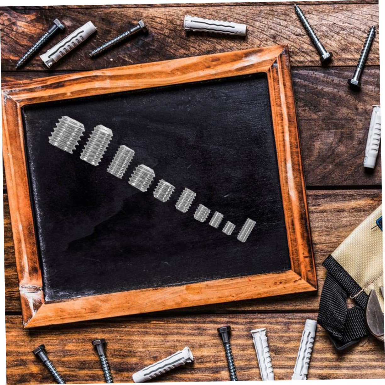 Socket Grub Screw Assortment Kit Headless Machine Screws for Engineering and Repair Applications Reliable Fastening Cardboard Packaging
