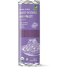Big Green Organic Food- Organic Purple Yam + Millet Spaghetti, Premium Ube, Gluten-Free, Vegan 6