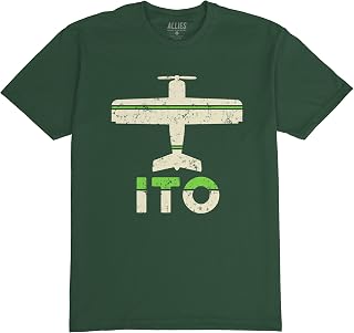 Hilo ITO Airport T-Shirt | Vintage Retro Hawaii Big Island Design | Men & Unisex | Perfect Travel Souvenir Gift