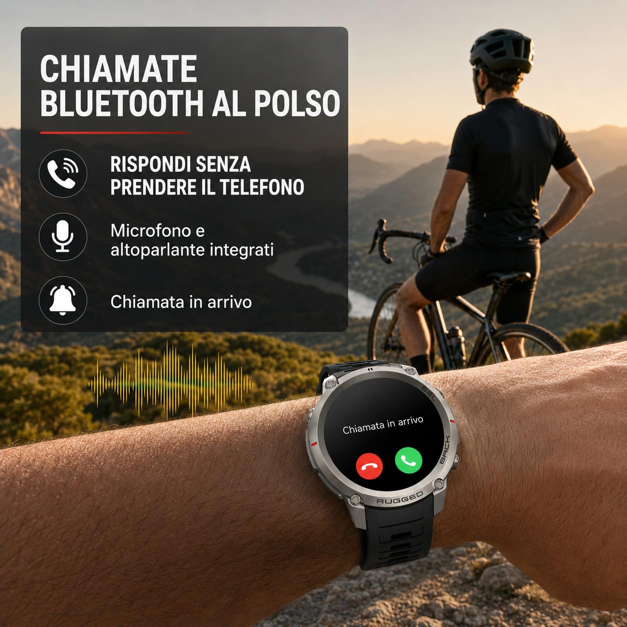 Reloj inteligente GPS con mapas fuera de línea, brújula, altímetro, tiempo – Reloj con pantalla AMOLED de 1,43 pulgadas, impermeable 50 m, monitor de corazón/oxígeno/presión, correa de gel de