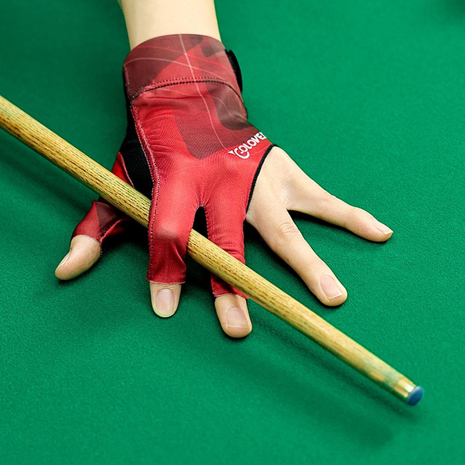 Guantes De Billar Para Mano Derecha,Guantes De Billar De 3 Dedos,Guantes De Billar Para Taco,Guantes De Billar Antideslizantes Y Transpirables,Guantes De Billar Universales,Billar Para Hombres,Mujeres