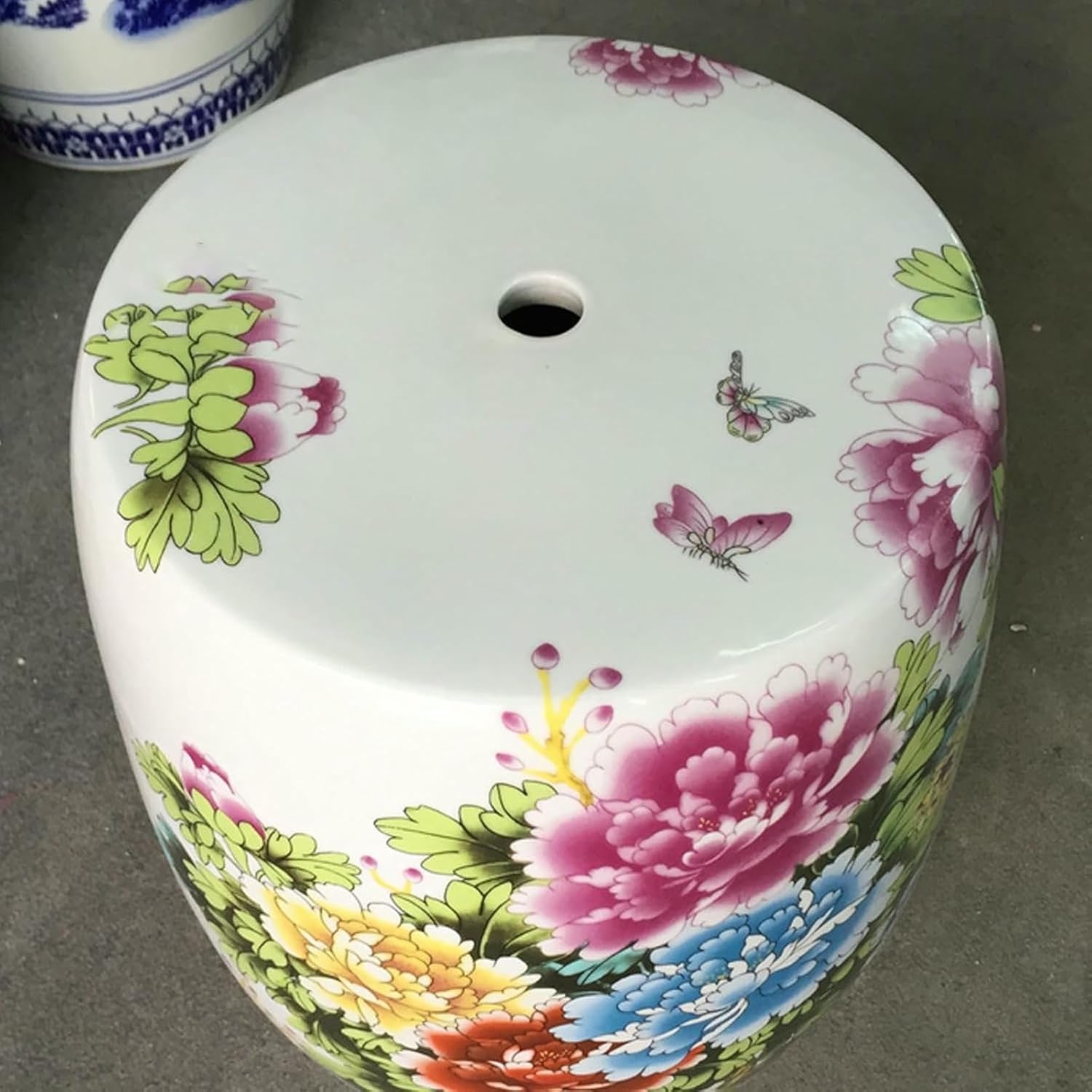 Decorative Ceramic Garden Stool,Ceramic Garden Stool