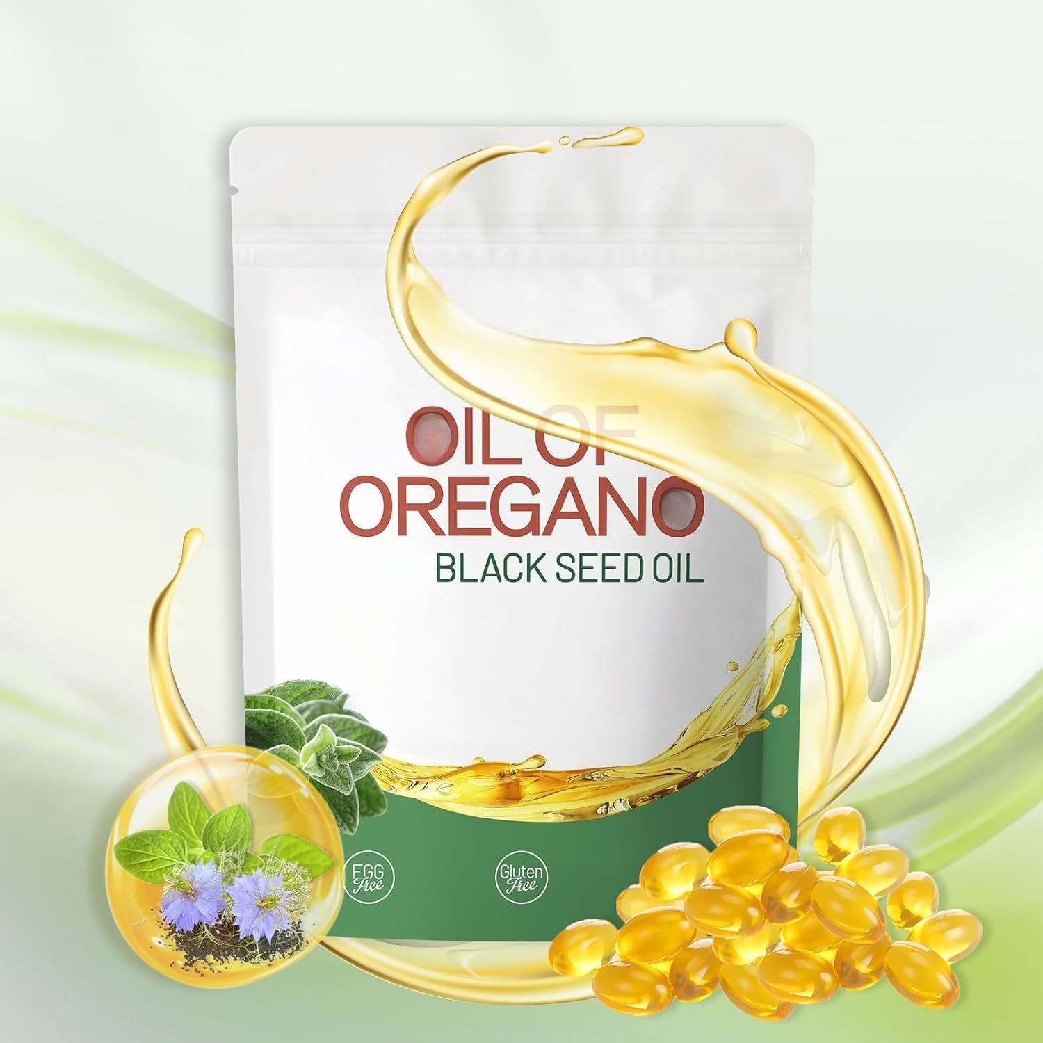Aceite de orégano: apoya la digestión saludable y la función de defensa del cuerpo, sin OGM