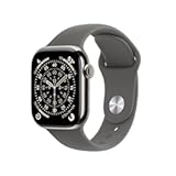 Watch Series 11 &lbrack;GPS &plus; Cellular 42mm&rsqb; Smartwatch with Natural Titanium Case with Stone Grey Sport Band - M&sol;L&period; Sleep Score&comma; Fitness Tracker&comma; Health Monitoring&comma; Always-On Display&comma; Water Resistant