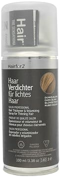 Unisex Hair Thickening Spray, Dark Blond, 100ml/3.38oz