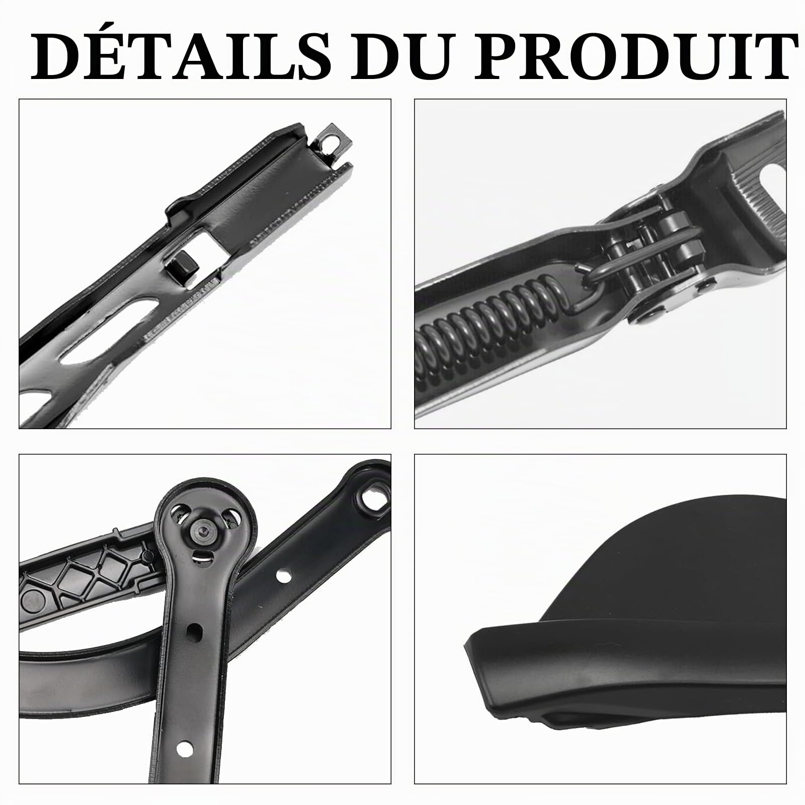 Bras Essuie-Glace Avant, 61617185366 Bras Essuie-glace Avant Droit avec 61617035103 Capuchon de Tige Essuie-glace pour 5 6 E60 E61 E63 E64 520I 520D 523I 525I 525D 530D 530Xi 535D 540I 545I 550I
