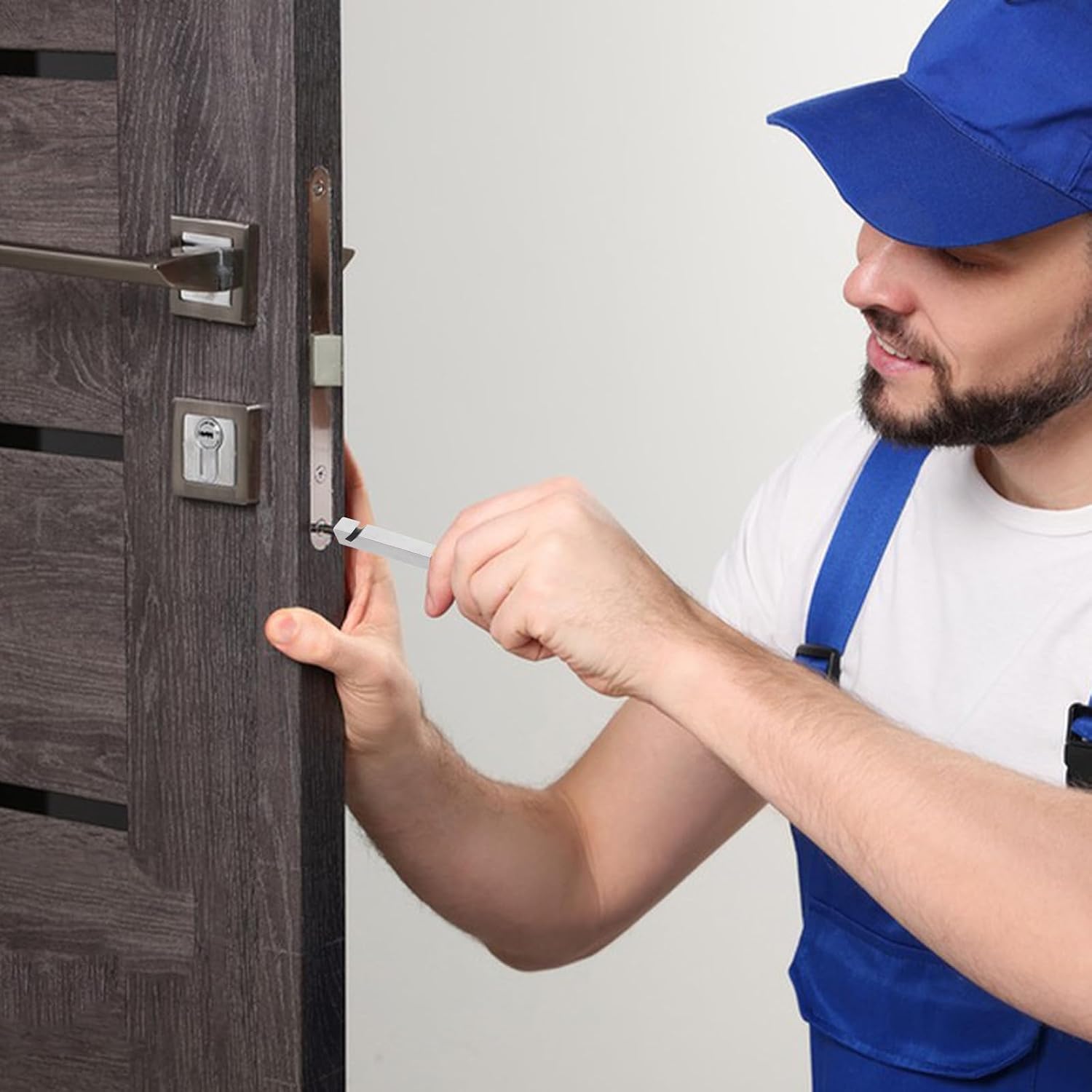 Security Door Gap Adjuster Wrench for Frame Edge Repair Tasks