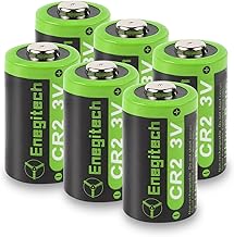 Enegitech CR2 Batterie, 3V Lithium Einwegbatterien CR15H270 für Golf Entfernungsmesser, Alarmanlage, Smart Switch Toggle, Instax Aquare SQ 1/SQ 6 Nicht Wiederaufladbar (CR2 6 Pack)