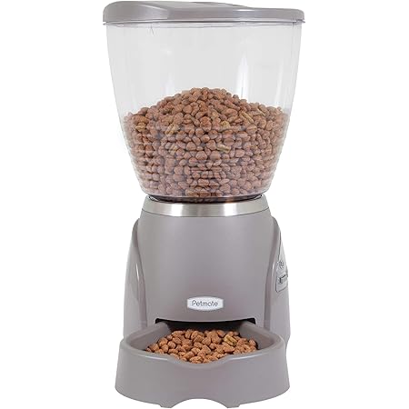 Pet Supplies Petmate Programmable Pet Feeder 5 Lbs One Size Fits All Black Amazon Com