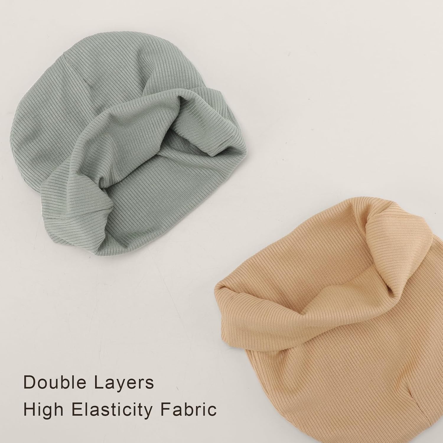 DRESHOW BQUBO 6 Pack Baby Newborn Hats Set for Unisex Infant Newborn Toddler Soft Beanie Hat for Boys Girls 0-24 Months - Image 6