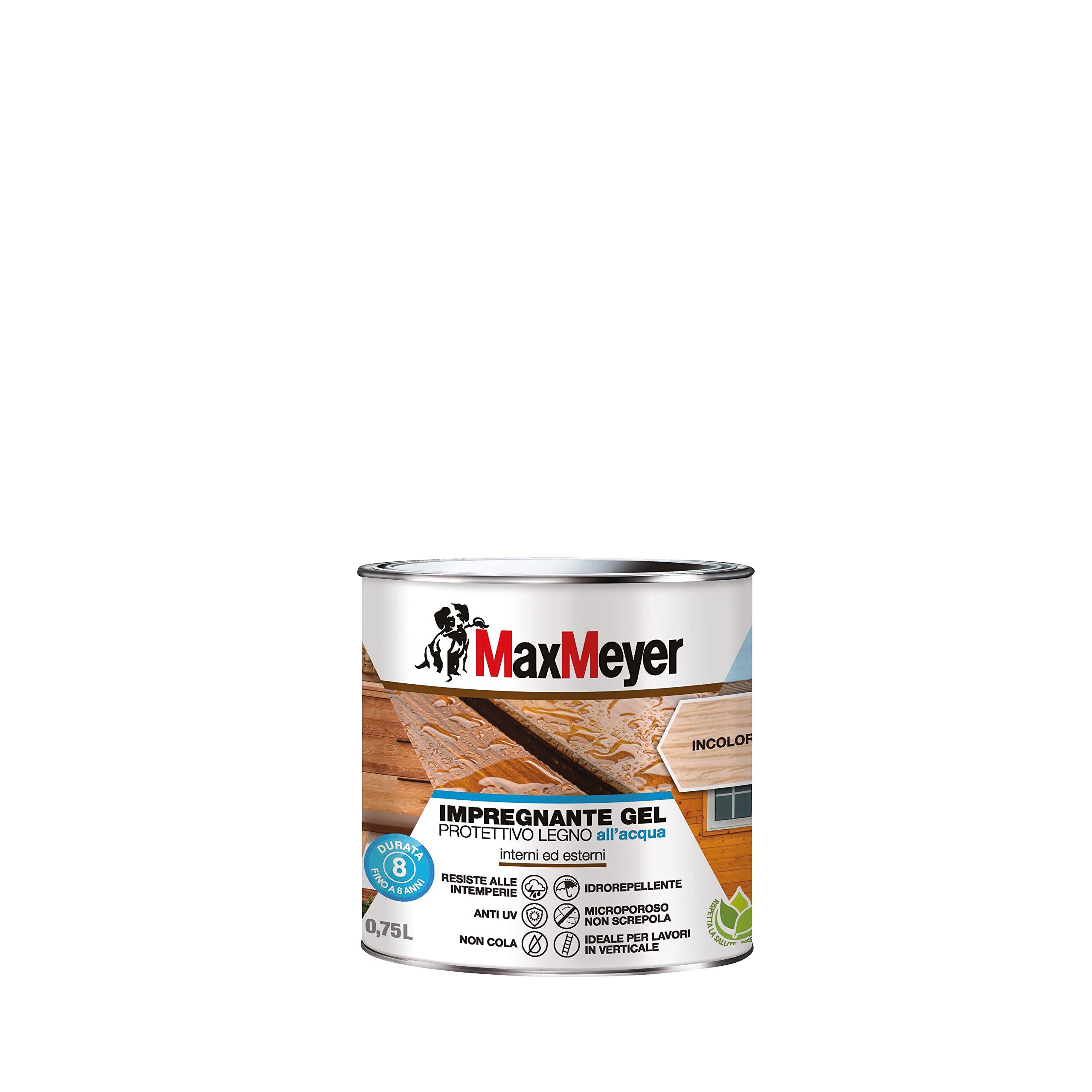 MAXMEYER IMPREGNANTE GEL ACQUA INCOLORE 0,​75 L