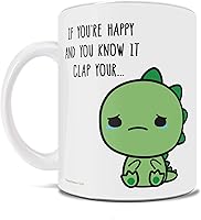 Vista 13 de Trend Setters Don't Be a Prick – Diseño de cactus suculenta – Frase Punny – Taza divertida de café o té de 11 oz – Perfecto para regalar