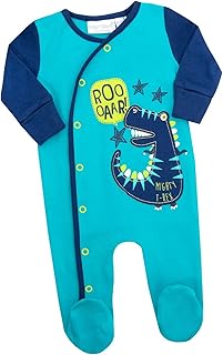 BABY TOWN Baby,Clothing,Baby Boys 0-24m,Sleepwear & Robes,Sleepsuits Babytown Baby Boys Themed 2 Piece Sleepsuit with Scratch Mitts
