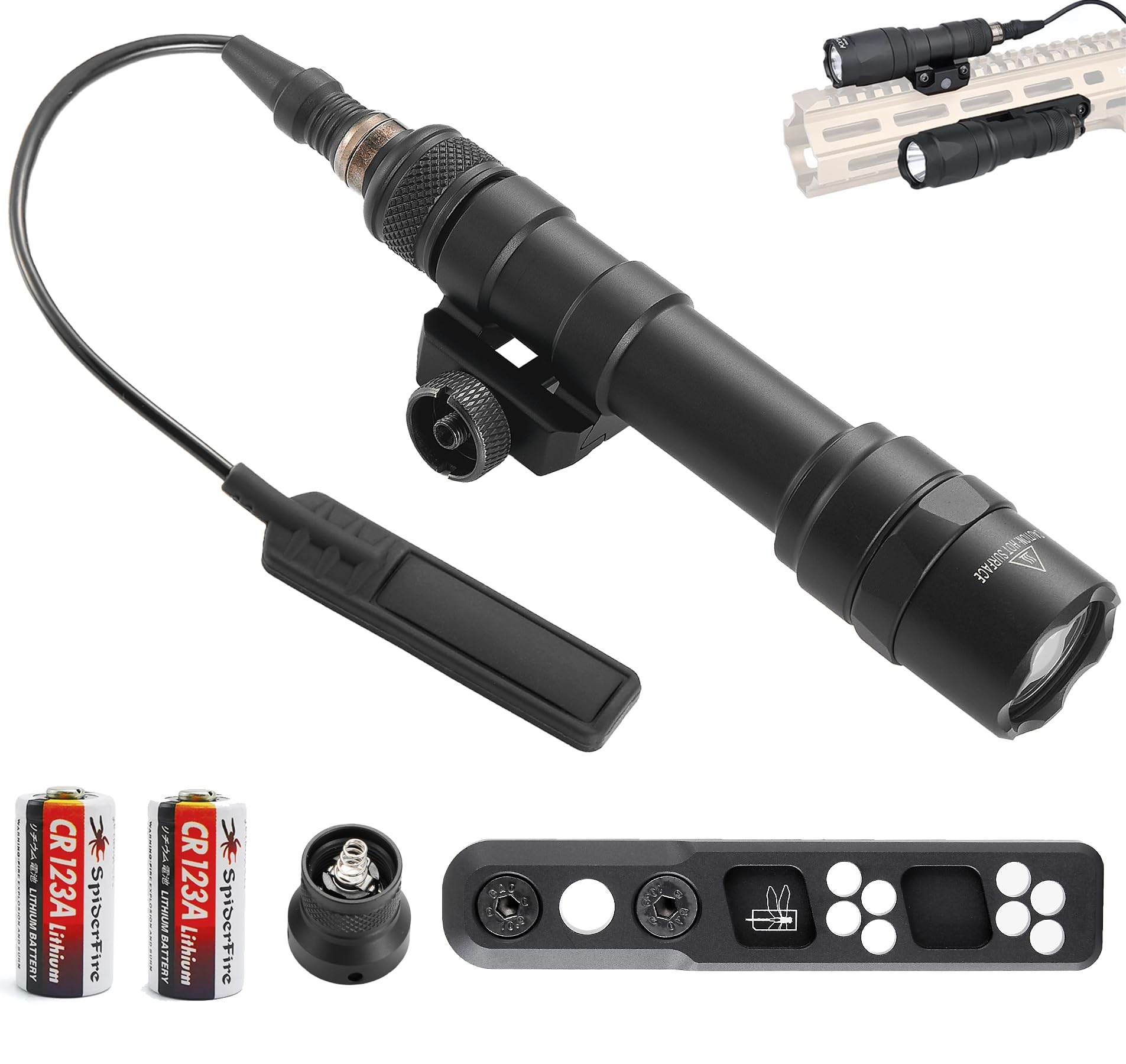 Amazon.com: LECPECON Tactical Flashlight 1000 Lumens with Remote