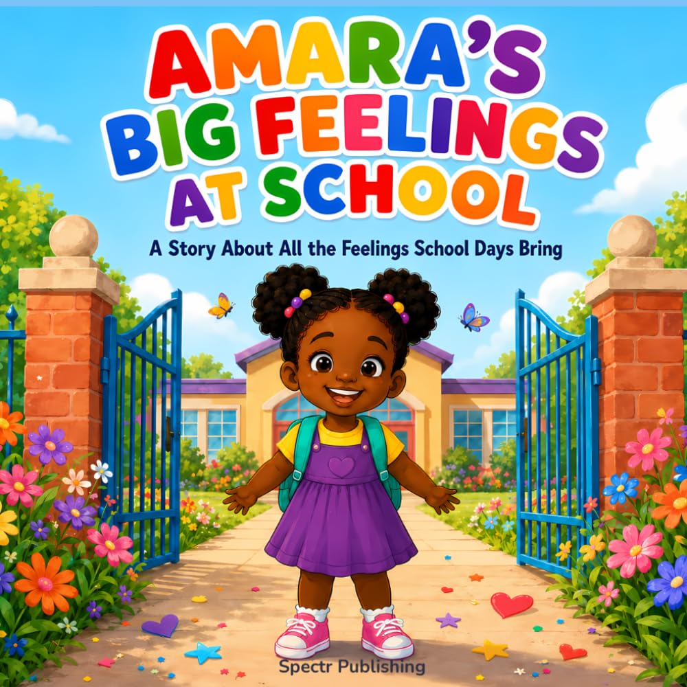 AMARA'S BIG FEELINGS AT SCHOOL: A Story About All the Feelings School Days Bring