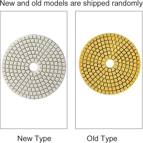 Miniatura 3 de Almohadillas de pulido de diamante, almohadilla de pulido húmedo y seco, disco de molienda de granito, herramientas de lijado de granito, kit de