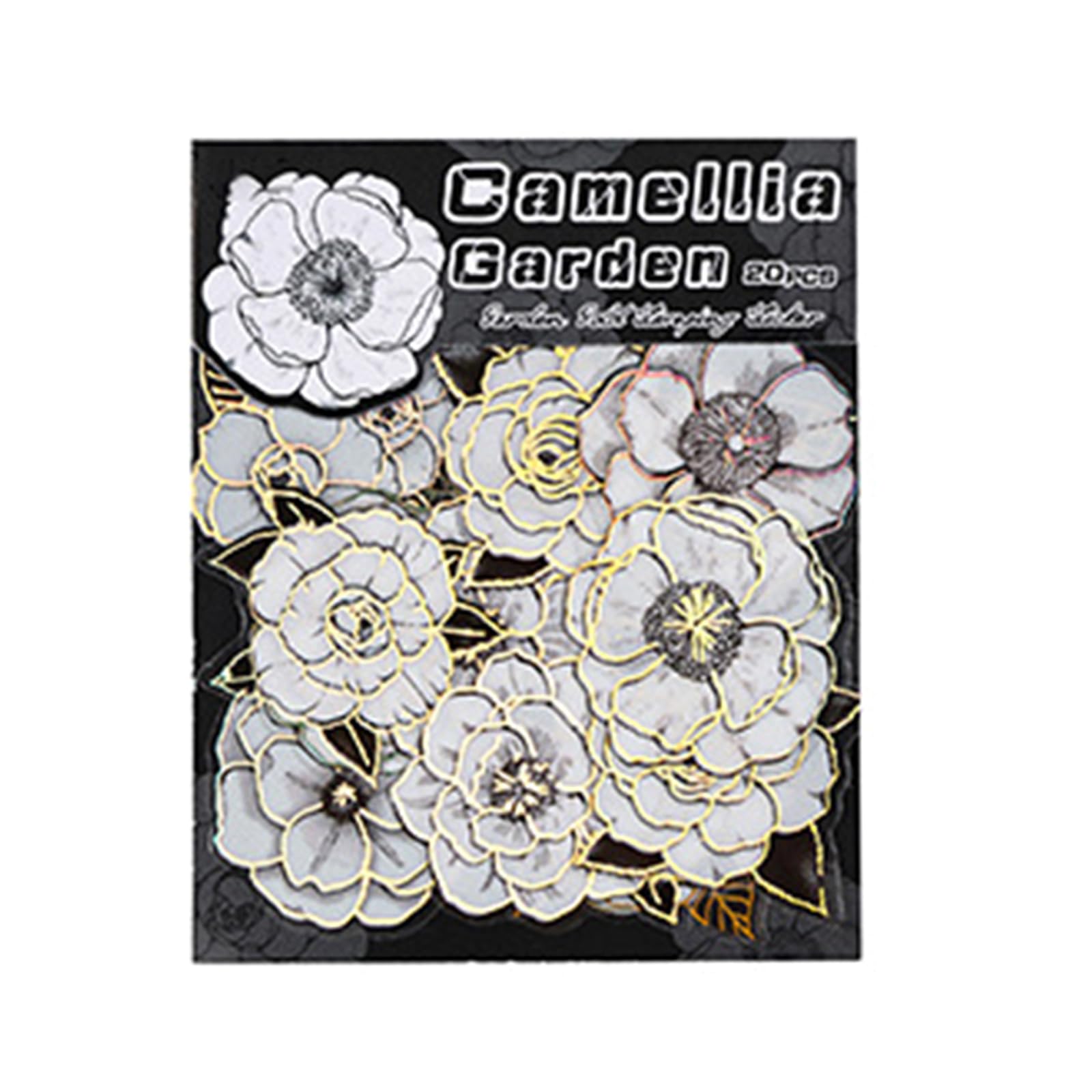 RBRMHM Artistic Scrapbooking Stickers Scrapbook Accessories, Waterproof Decorative Stickers for Scrapbooking, Letters
