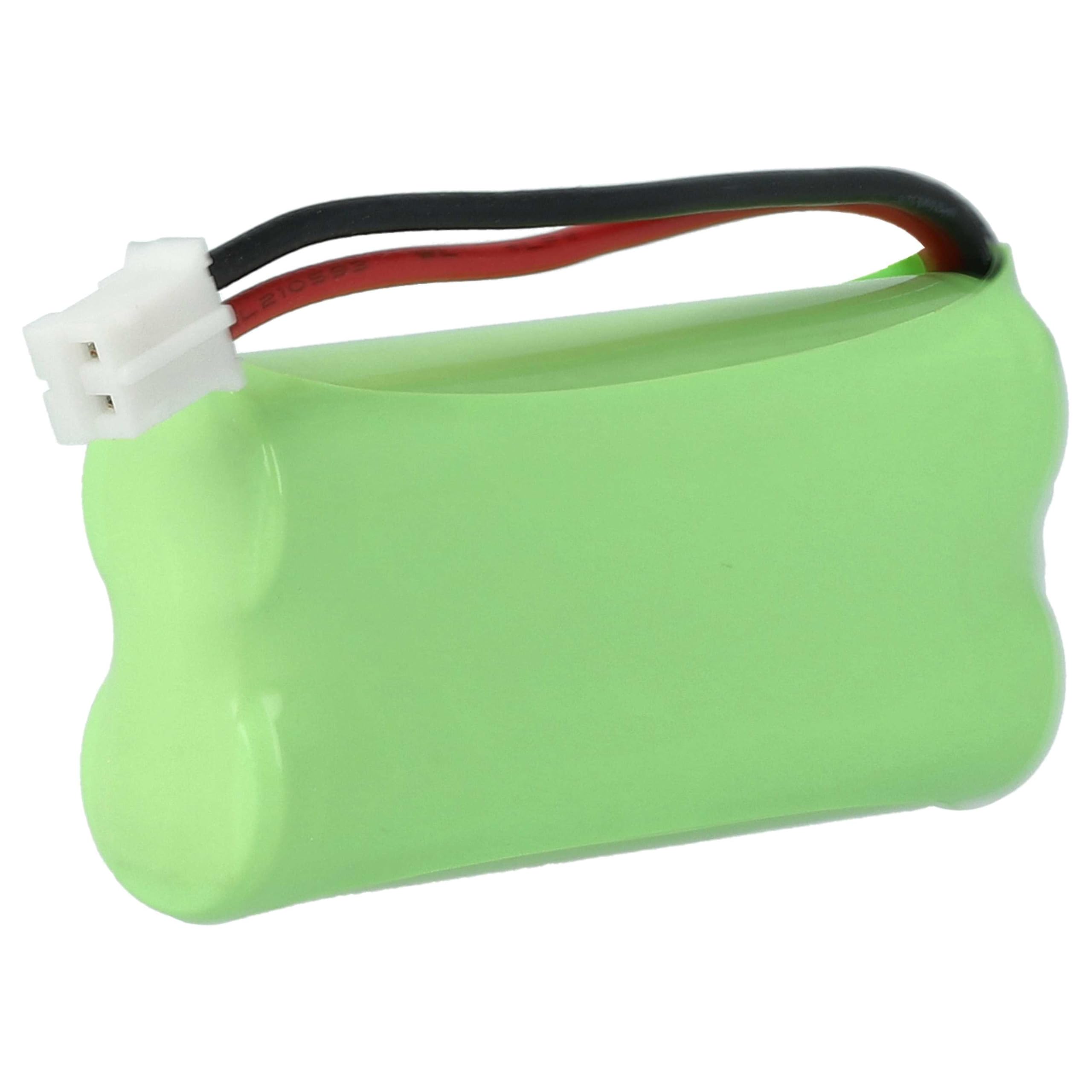 vhbw 3X Batteries (NiMH, 700mAh, 2.4V) téléphones Fixes Compatible avec Siemens Gigaset A260 Trio, A265, A345