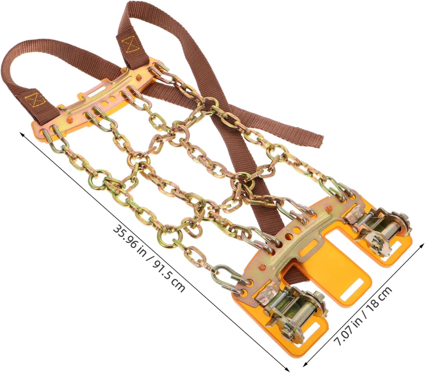 Adjustable Anti-skid Tire Chains for Snow and for Cars Suvs Durable Manganese Steel Ninesquare Design for Enhanced