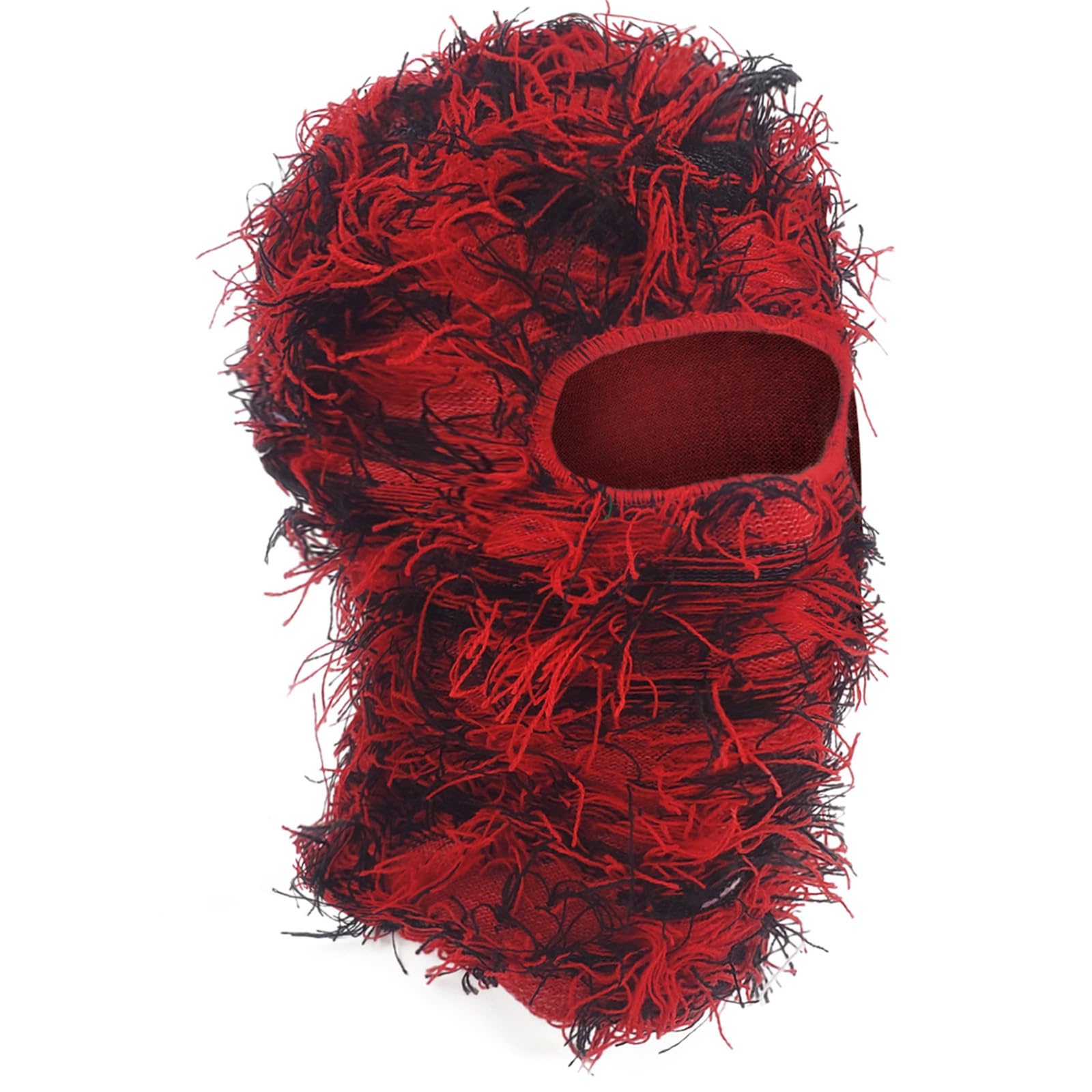 Ezovino Distressed Balaclava Ski Mask, Knitted Full Face Mask for Men/Women