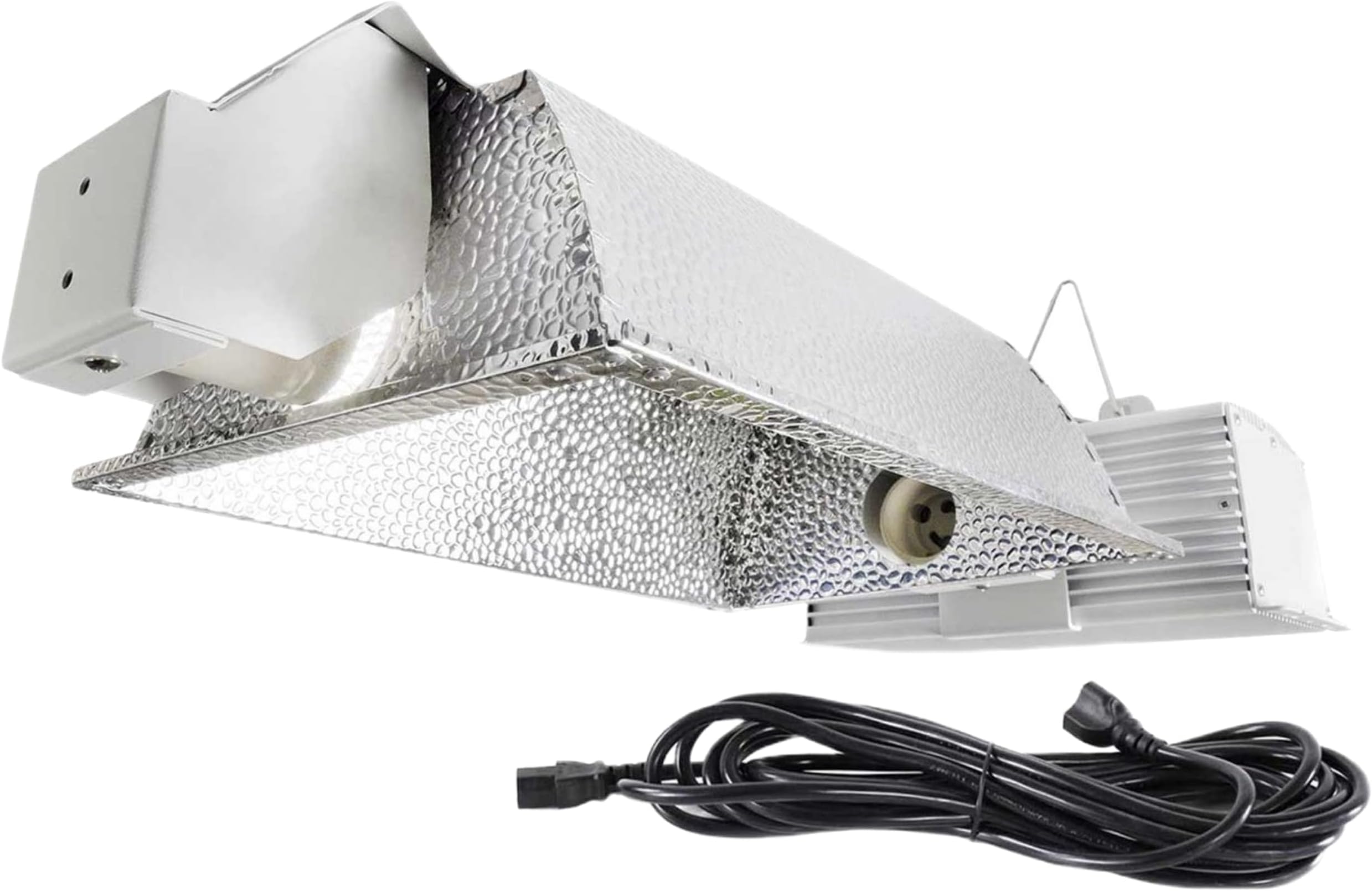 630W Double Lamp Ceramic Metal Halide CDM Hydroponic Grow Light System Kits, Aluminum Hood, 120~240V Ballast, NOT Include CMH Bulb